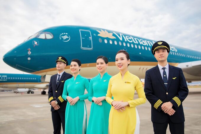 Vietnam Airlines lãi hơn 5.600 tỷ đồng trong 6 tháng đầu năm (ảnh minh họa).