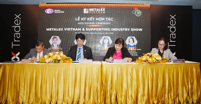 RX Tradex Việt Nam ký kết hợp tác cùng Tổ chức Xúc Tiến Thương Mại Nhật Bản, Tp.HCM (JETRO), Trung tâm xúc tiến Thương mại và Đầu tư (ITPC) và Trung tâm Phát triển Công nghiệp Hỗ trợ Tp.HCM (CSID) để tổ chức Supporting Industry Show 2024 – Triển lãm Công nghiệp Hỗ trợ 2024.