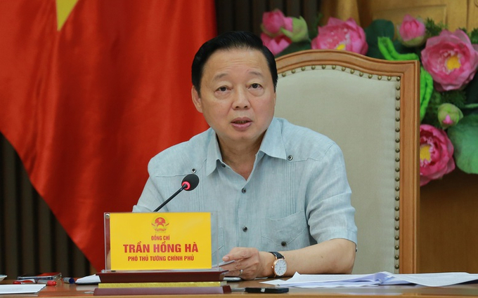 Phó thủ tướng Trần Hồng Hà.