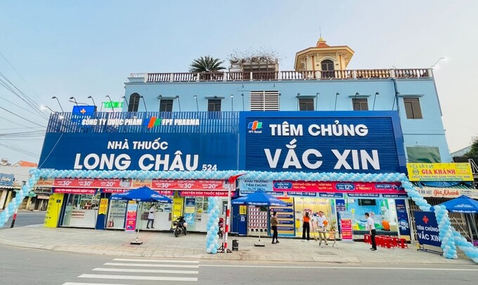 Mạng lưới tiêm chủng vắc xin FPT Long Châu ngày càng được mở rộng về số lượng.