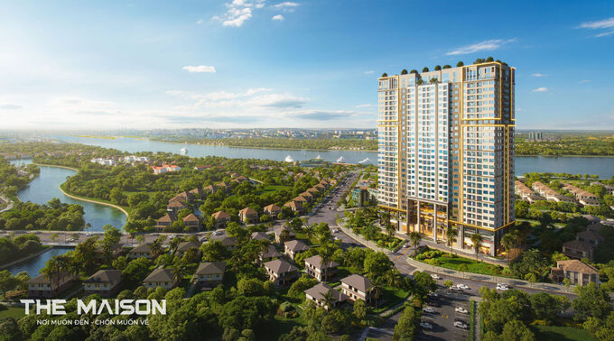 Phối cảnh dự án The Maison của C-Holdings.