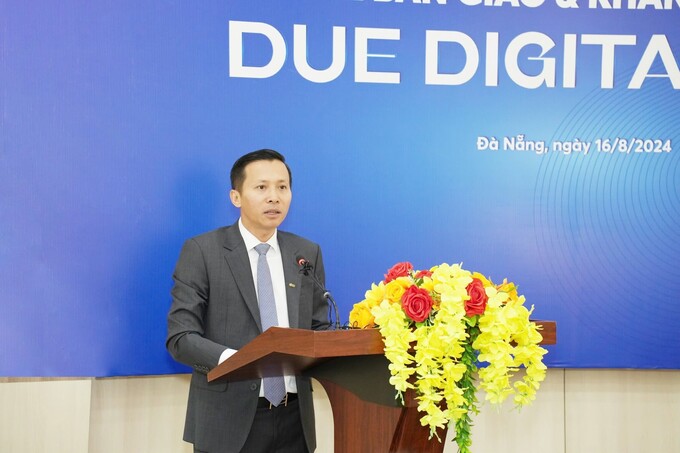 Ông Phạm Như Ánh - CEO MB kỳ vọng Digital Hub sẽ giúp sinh viên hiểu hơn về cách vận hành ngân hàng số.