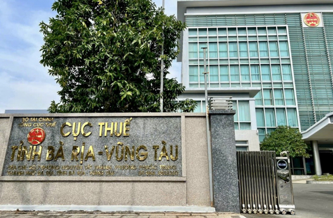 Cục Thuế tỉnh Bà Rịa – Vũng Tàu.