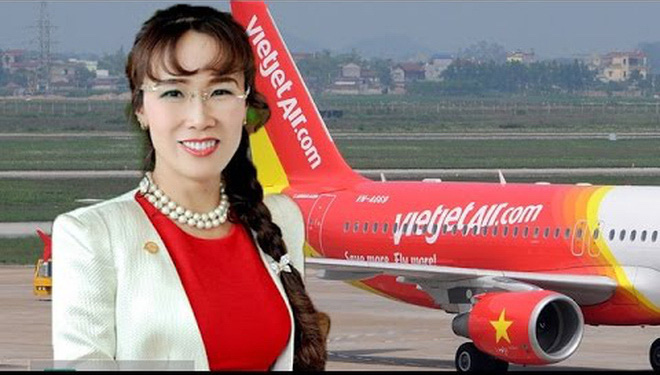 Bà Nguyễn Thị Phương Thảo sáng lập hãng hàng không giá rẻ VietJet.