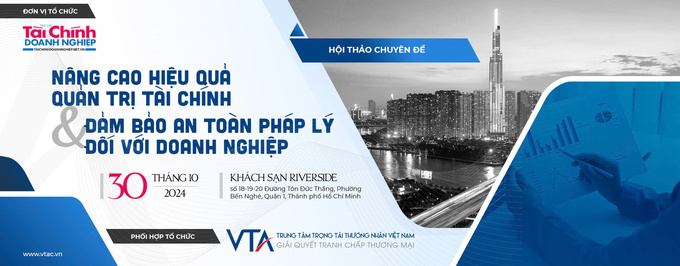 Hội thảo quy tụ nhiều chuyên gia hàng đầu trong lĩnh vực tài chính và pháp lý.