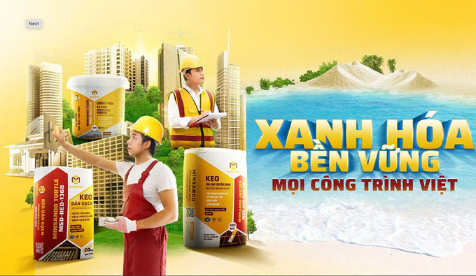 Thông điệp xanh hoá bền vững đến từ MINSANDO.