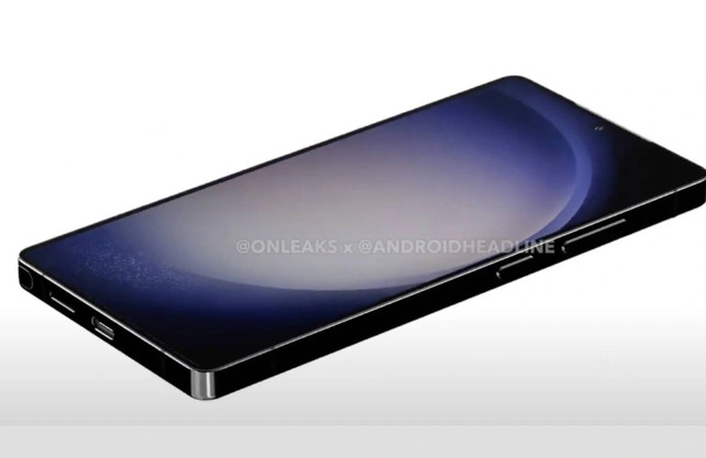 Bản dựng thiết kế của chiếc Galaxy S25 Ultra. Ảnh: OnLeaks