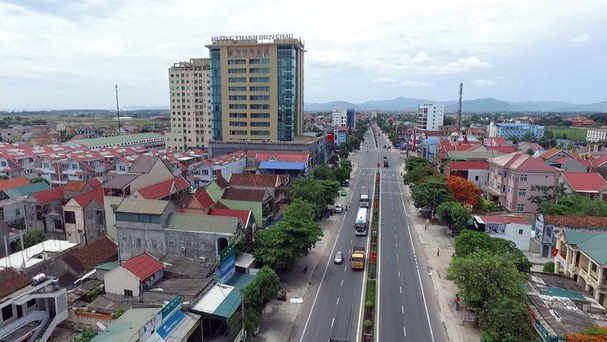 Một góc huyện Diễn Châu (Nghệ An).