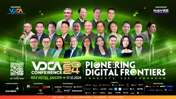 VDCA Conference 2024 sẽ mang đến những thông tin cập nhật nhất về xu hướng công nghệ, đặc biệt là trong lĩnh vực truyền thông và chuyển đổi số.