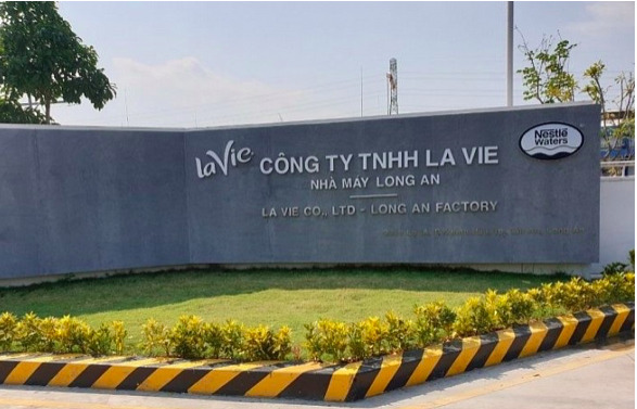 Trụ sợ Công ty TNHH La Vie tại Long An. Ảnh: Internet.