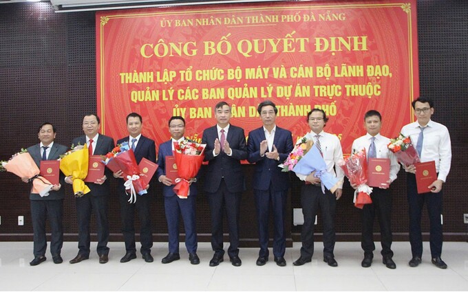 Lễ công bố thành lập 3 Ban quản lý dự án