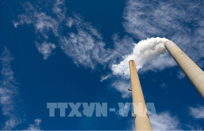 Lượng CO2 phát thải từ nhiên liệu hóa thạch đang trên đà tăng tại Đông Nam Á. Ảnh: AFP/TTXVN.