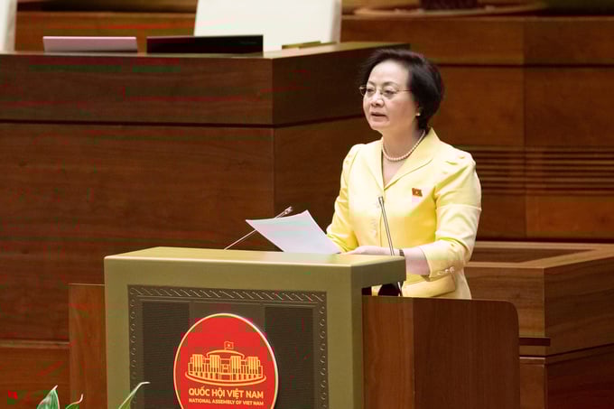 Bộ trưởng Bộ Nội vụ Phạm Thị Thanh Trà.
