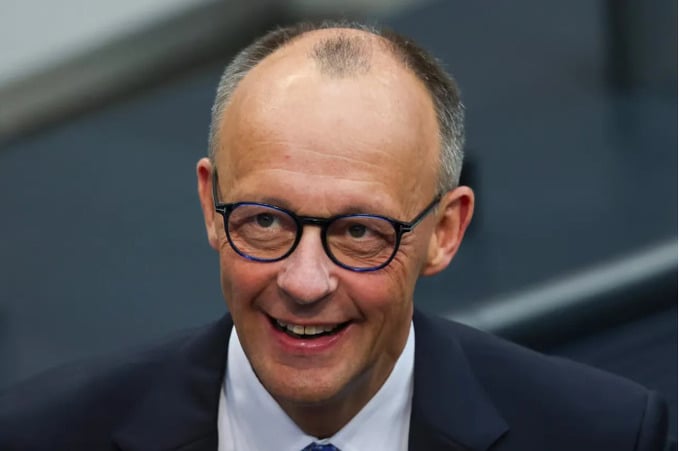 Lãnh đạo CDU Friedrich Merz trở thành tân thủ tướng Đức sau 2 vòng bỏ phiếu kịch tính tại Quốc hội. Ảnh: Filip Singer/EPA-EFE.