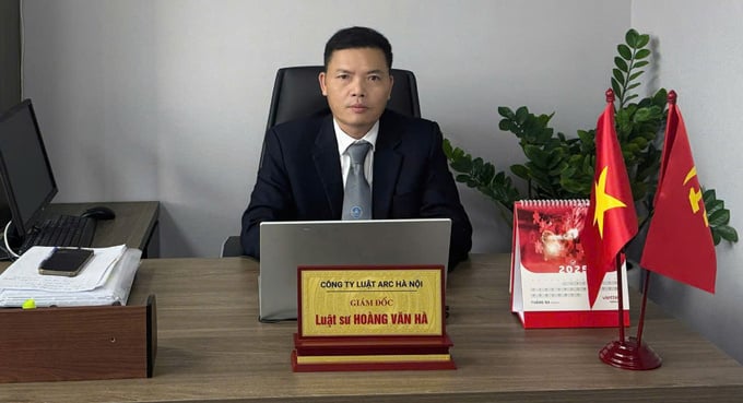 Luật sư Hoàng Văn Hà – Công ty Luật ARC Hà nội.