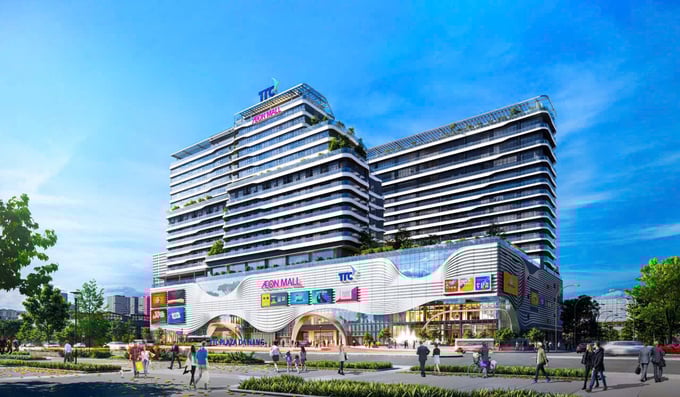 Phối cảnh dự án.