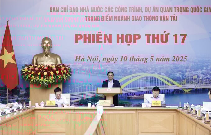 Phiên họp thứ 17 của Ban Chỉ đạo nhà nước các công trình, dự án quan trọng quốc gia, trọng điểm của ngành giao thông vận tải.