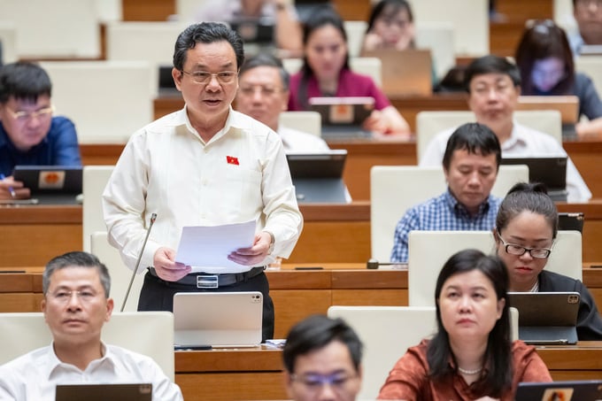 Đại biểu Hoàng Văn Cường.