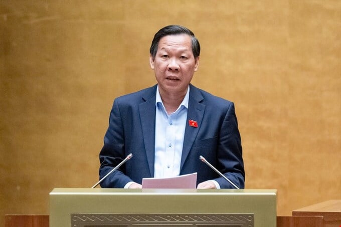 Chủ nhiệm Ủy ban Kinh tế và Tài chính Phan Văn Mãi.