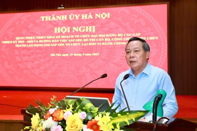 Phó Bí thư Thường trực Thành uỷ Hà Nội Nguyễn Văn Phong. Ảnh: PV.