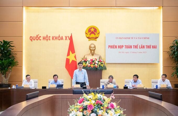 Thường trực Ủy ban Kinh tế và Tài chính tổ chức Phiên họp toàn thể lần thứ 2 thẩm tra dự thảo Nghị quyết của Quốc hội về một số cơ chế, chính sách đặc thù phát triển kinh tế tư nhân.