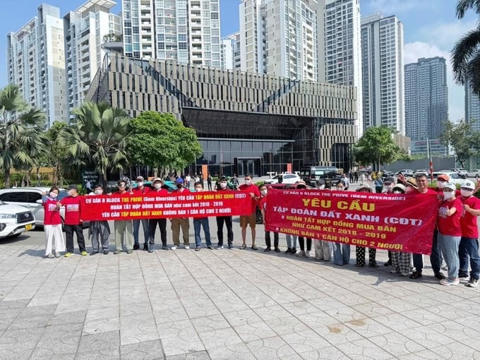 Nhiều khách hàng đã đặt mua Gem Riverside từ năm 2018 - 2019 bị Đất Xanh đơn phương chấm dứt hợp đồng.