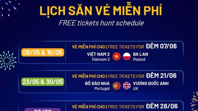 Lịch săn vé DIFF 2025