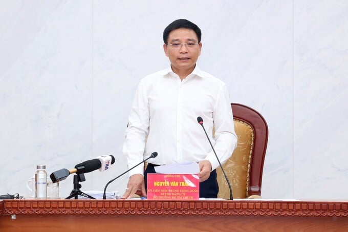 Bộ trưởng Bộ Tài chính Nguyễn Văn Thắng.