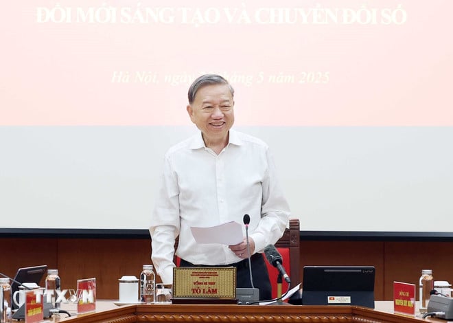 Tổng Bí thư Tô Lâm.