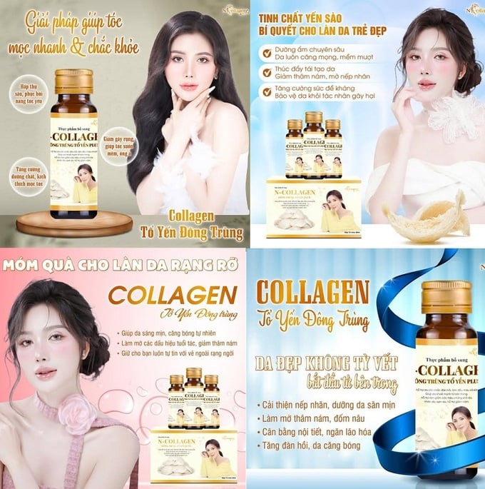 N-Collagen đông trùng tổ yến Plus+ thực chất chỉ là một loại thực phẩm bổ sung, không có những công dụng thần kỳ như quảng cáo.