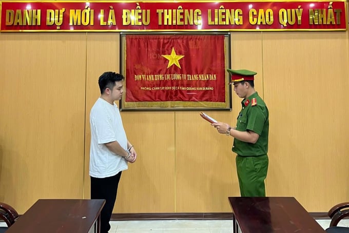 Đối tượng Nguyễn Văn Thành (ảnh CACC)
