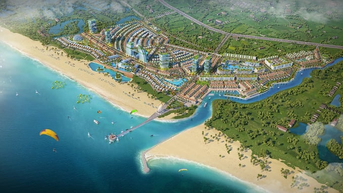 Cơ quan Thuế khu vực XV ra tối hậu thư đối với chủ đầu tư dự án Venezia Beach.