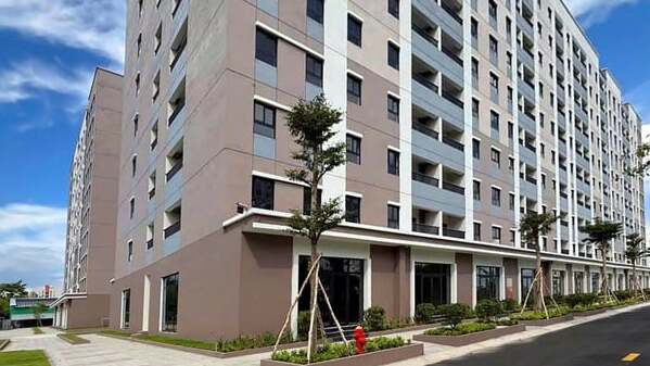 Dự án NOXH Golden City An Giang đã hoàn thiện nhưng chưa đủ điều kiện để bàn giao nhà cho người mua.