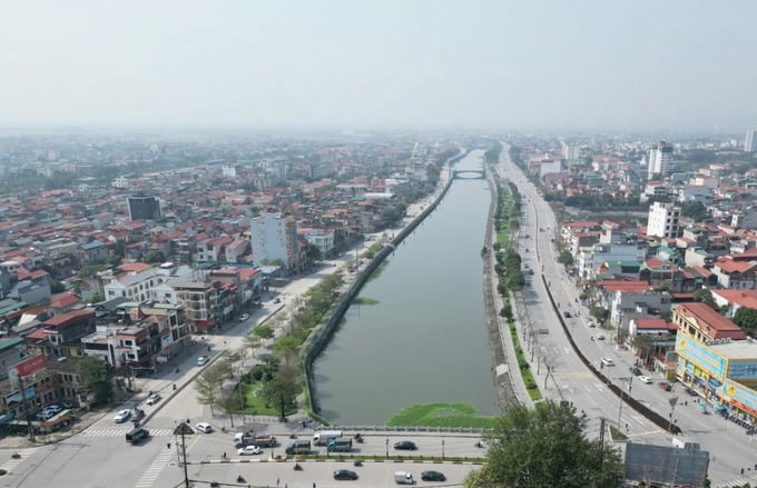 Một góc thành phố Ninh Bình. Ảnh: TTXVN