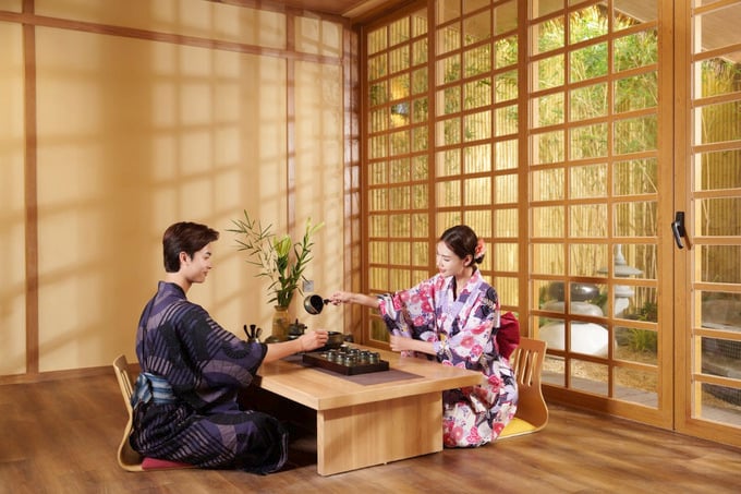 SEVA Onsen & Spa với khoáng nóng chuẩn Nhật tại Flamingo Ibiza Hải Tiến Resort.