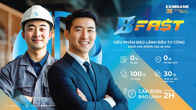 BFast, sản phẩm bảo lãnh đầu tư công, hỗ trợ doanh nghiệp tăng tốc dự án.