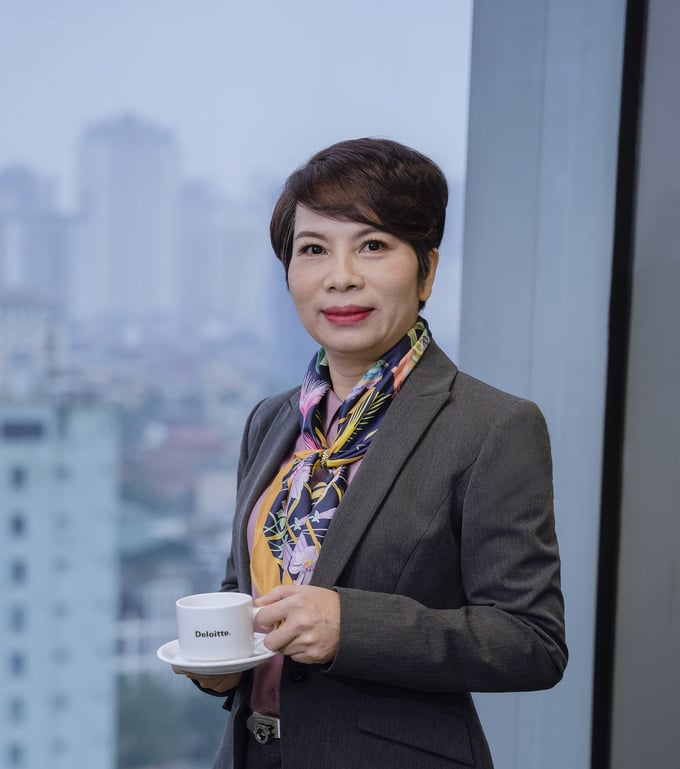 Bà Trần Thị Thuý Ngọc - Phó tổng giám đốc Deloitte Việt Nam.
