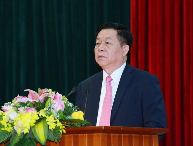 Ông Nguyễn Trọng Nghĩa - Ủy viên Bộ Chính trị, Trưởng Ban Tuyên giáo và Dân vận Trung ương.