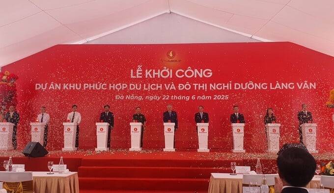 Nghi thức khởi công dự án Khu phức hợp du lịch và đô thị nghỉ dưỡng Làng Vân