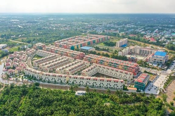 Hình ảnh thực tế dự án Khu dân cư Phước Thọ 1 & 2 của T&T Group.