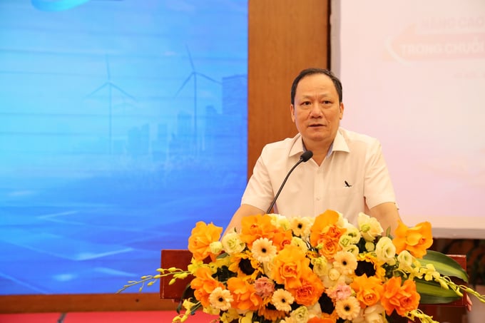 Ông Trần Văn Giang, Trưởng ban Điện lực - Tập đoàn Công nghiệp Than - Khoáng sản Việt Nam.