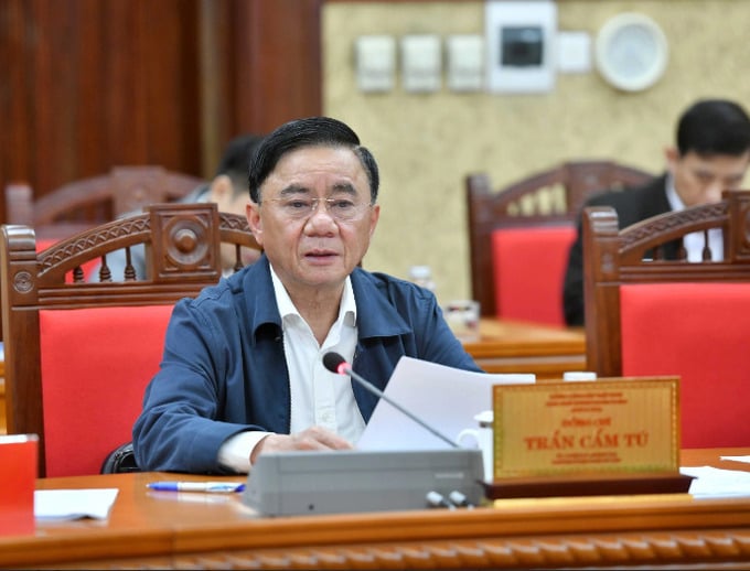 Thường trực Ban Bí thư Trần Cẩm Tú.