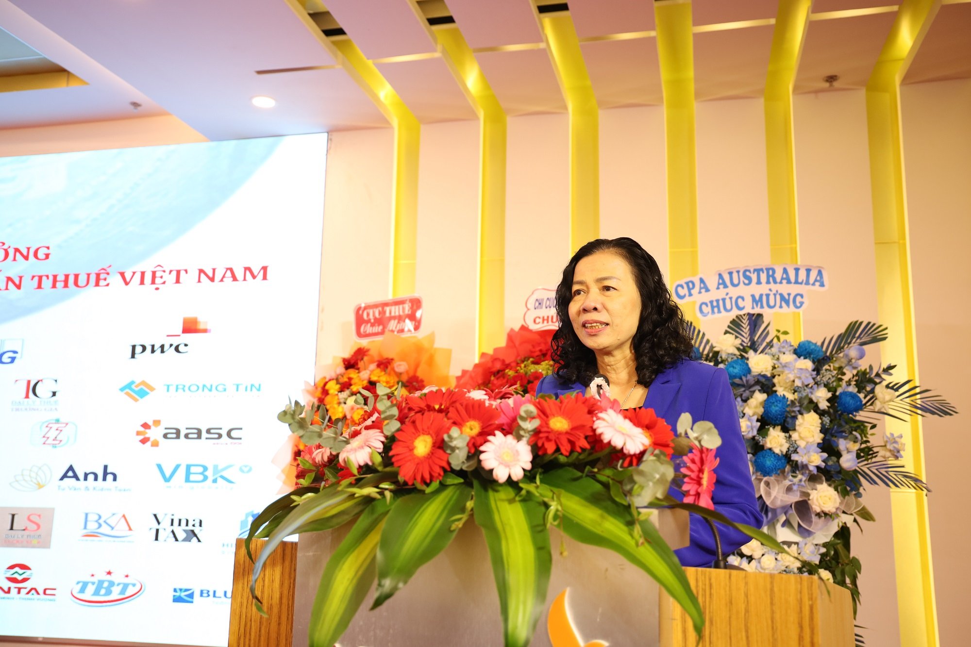 Bà Vũ Thị Mai, Chủ tịch Hội Kiểm toán viên hành nghề Việt Nam (VACPA), nguyên Thứ trưởng Bộ Tài chính.
