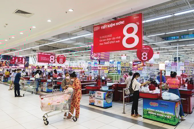 Giảm thuế VAT 2% đến hết năm 2026. (Ảnh minh họa)