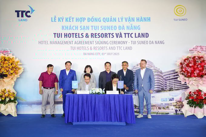 TTC Land ký kết hợp tác với TUI Hotels & Resorts vận hành khách sạn quốc tế TUI SUNEO đầu tiên tại Việt Nam.