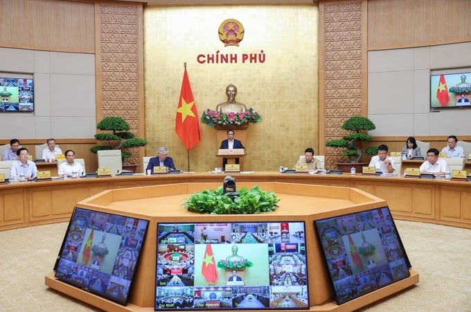 Thủ tướng Phạm Minh Chính chủ trì Phiên họp Chính phủ thường kỳ và Hội nghị trực tuyến Chính phủ với địa phương tháng 6/2025.