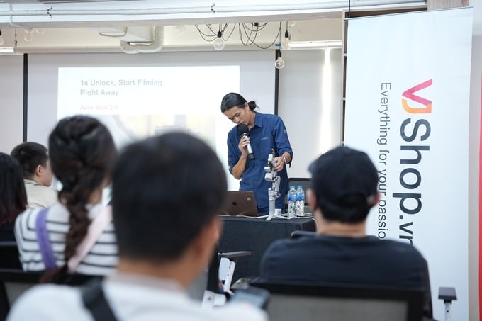 Workshop trải nghiệm thực tế do VJShop tổ chức.