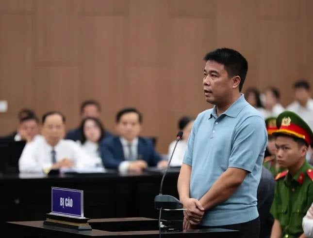 Bị cáo Nguyễn Văn Hậu.