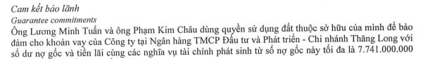 Tài sản của các cá nhân.