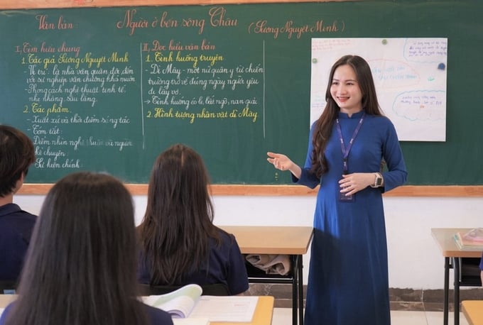 Chính phủ sẽ xếp lại bảng lương một số chức danh nhà giáo (Ảnh minh hoạ).